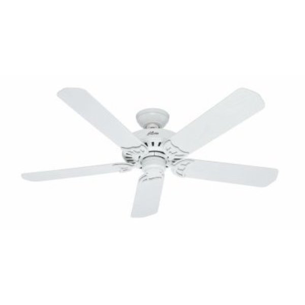 Hunter Fanmpany Bridge 52 WHT Ceil Fan 53125